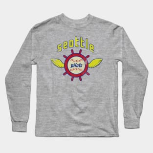 SEATTLE PILOTS BASEBALL VINTAGE Long Sleeve T-Shirt